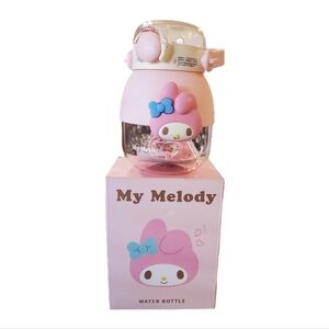 Sanrio Hello Kitty Big‎ Belly Cup My Melody Pink Plastic Water Bottle